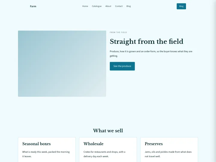 Farm · Classic Ocean