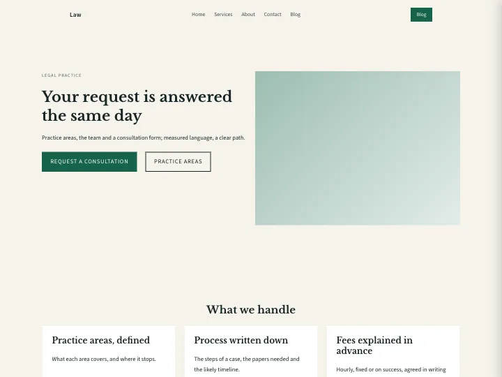 Law · Classic Forest