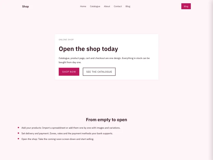 Shop · Compact Rose