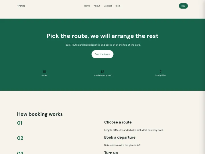 Travel · Clear Forest