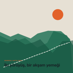 Rehberli hafta sonu — iki yürüyüş ve akşam yemeği